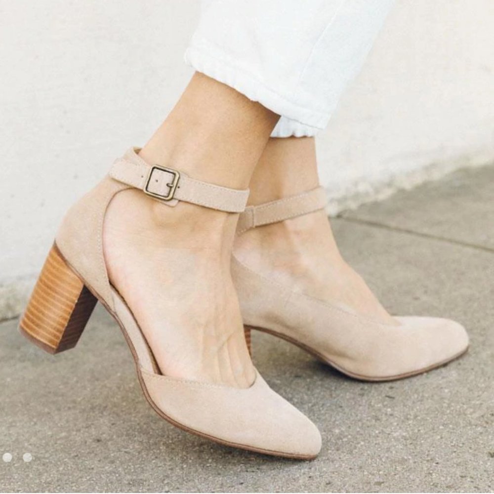 Soludos Gemma Heel in Sand